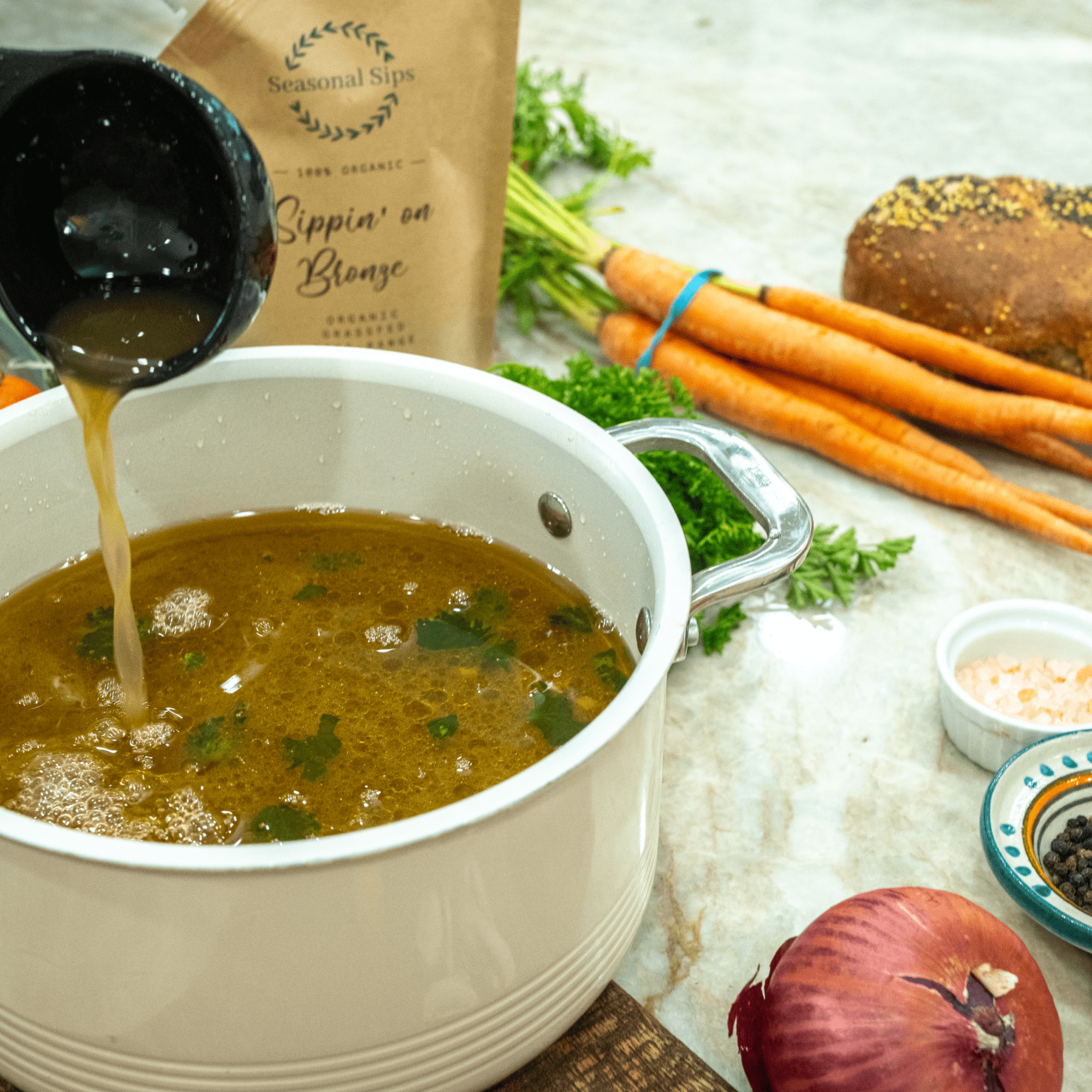 Organic Halal Beef Bone Broth