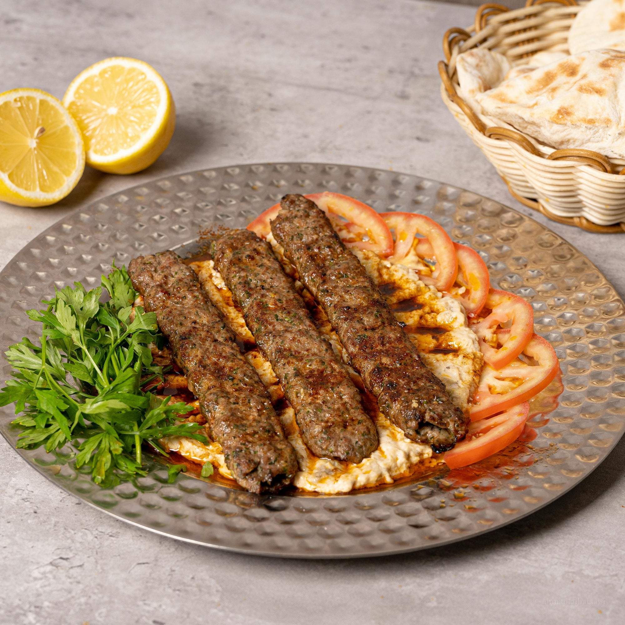 halal beef kofta rice budget family dinner under $12 feeds 4 Middle Eastern