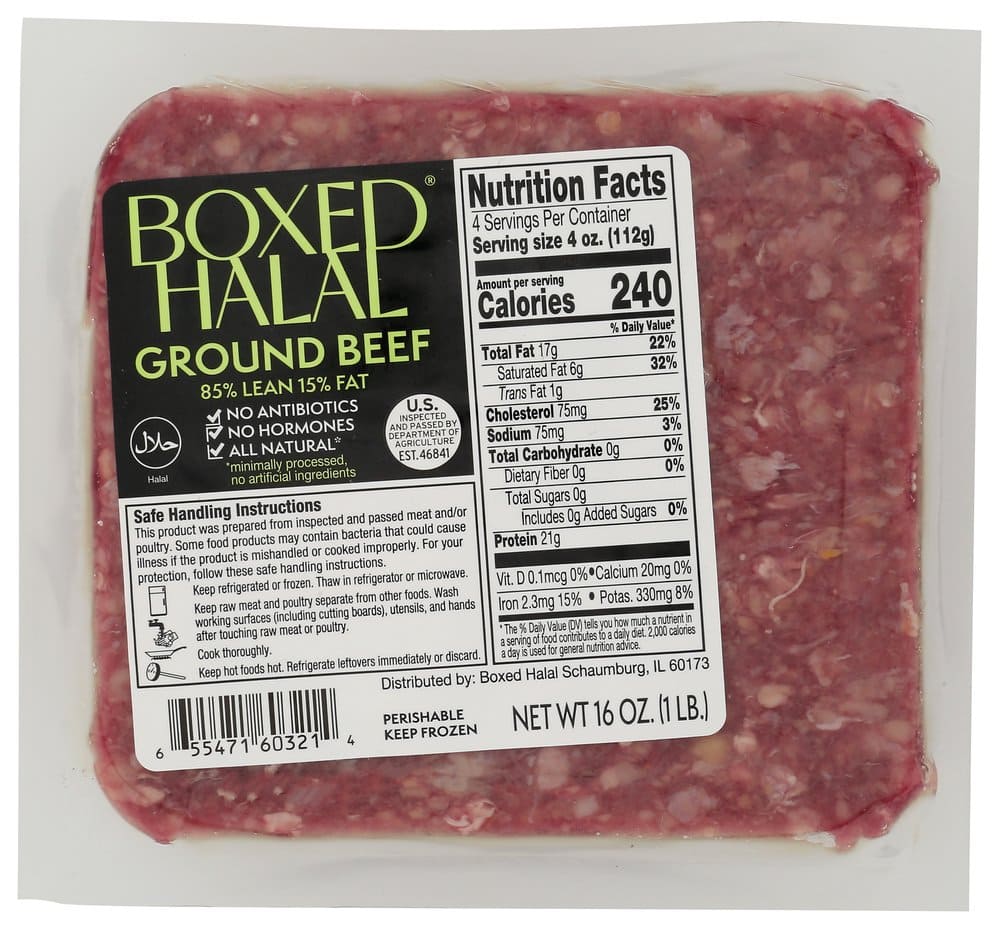 Halal Ground Beef