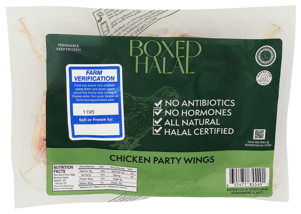 Halal Chicken Party Wings