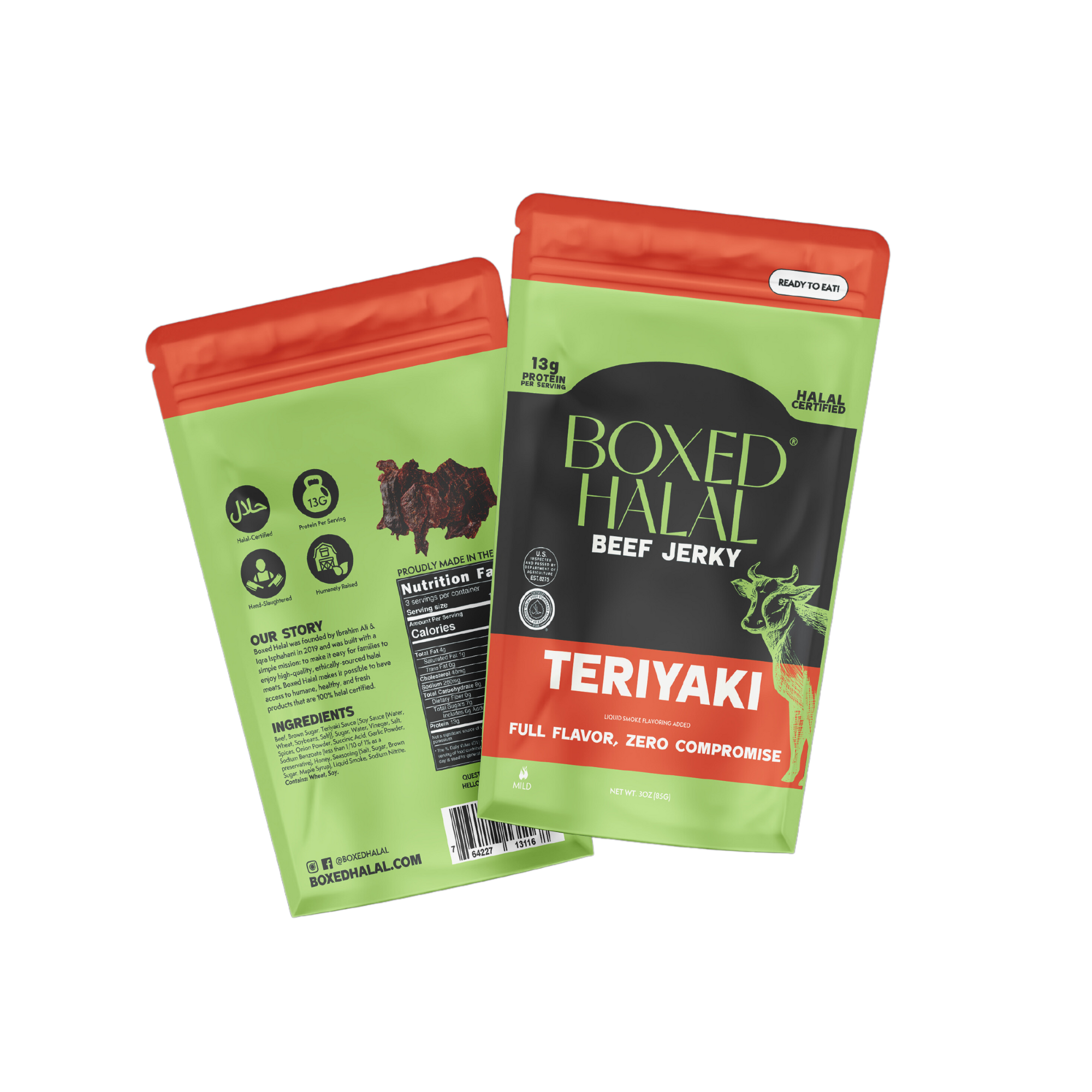 Beef Jerky Teriyaki Pack