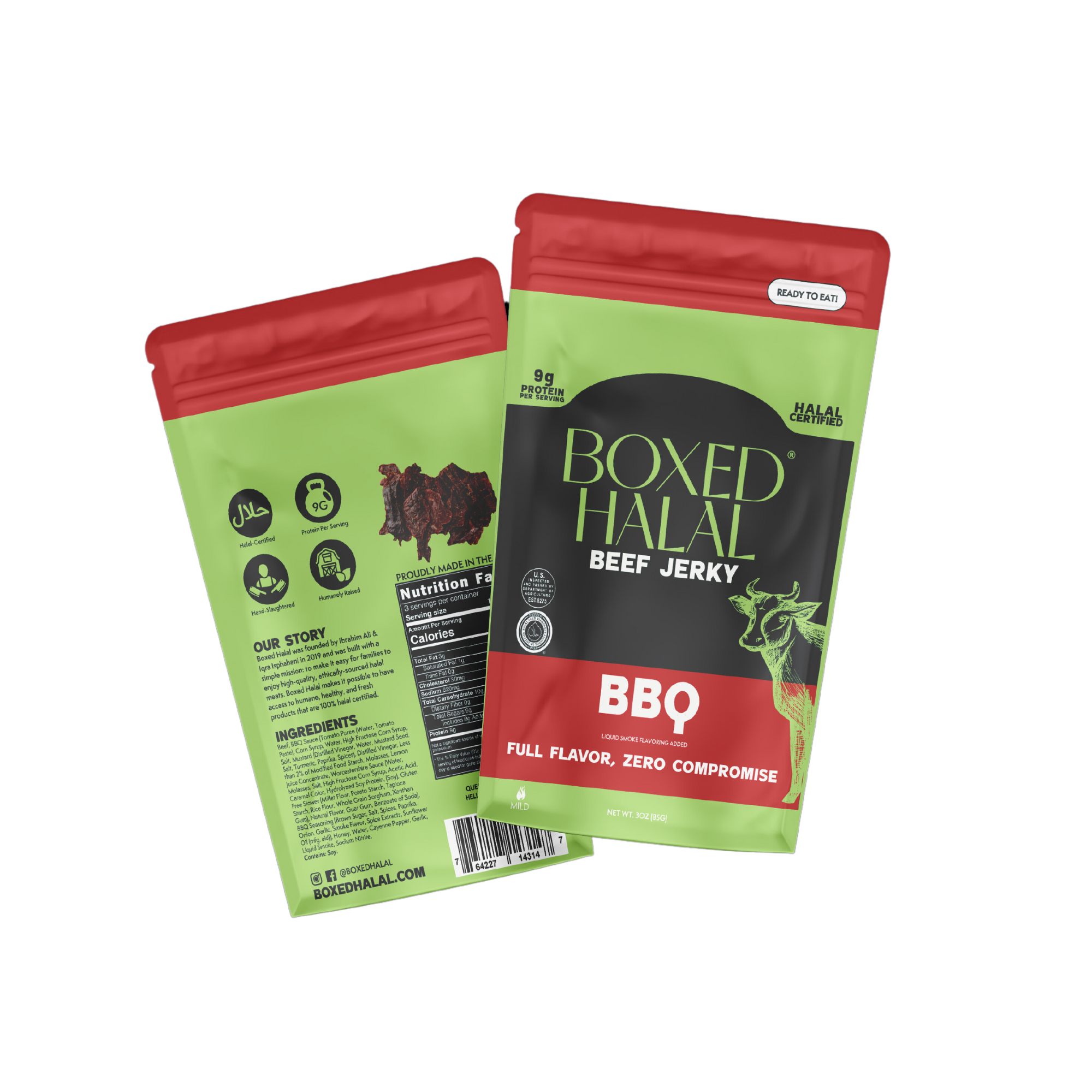 Beef Jerky BBQ Pack