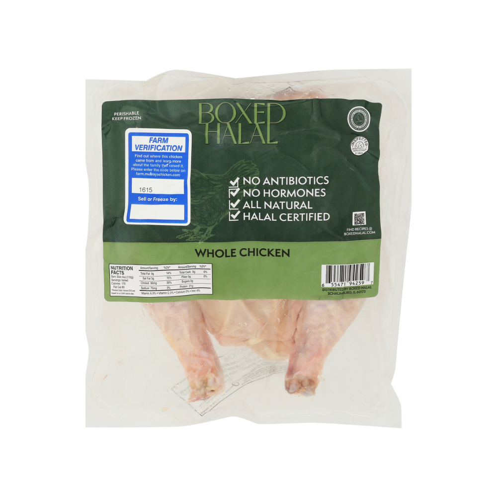 Halal Whole Chicken