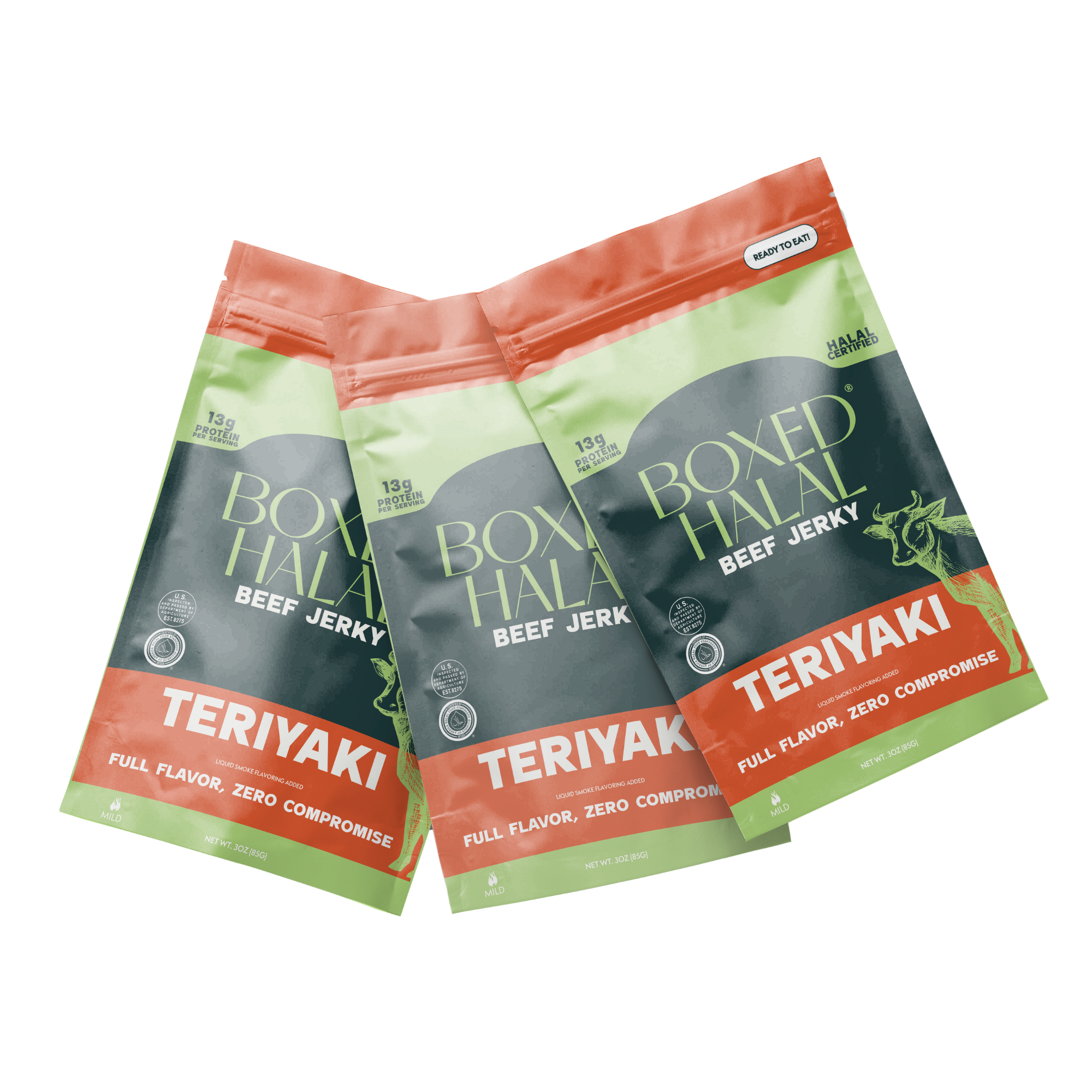 Beef Jerky Teriyaki Pack