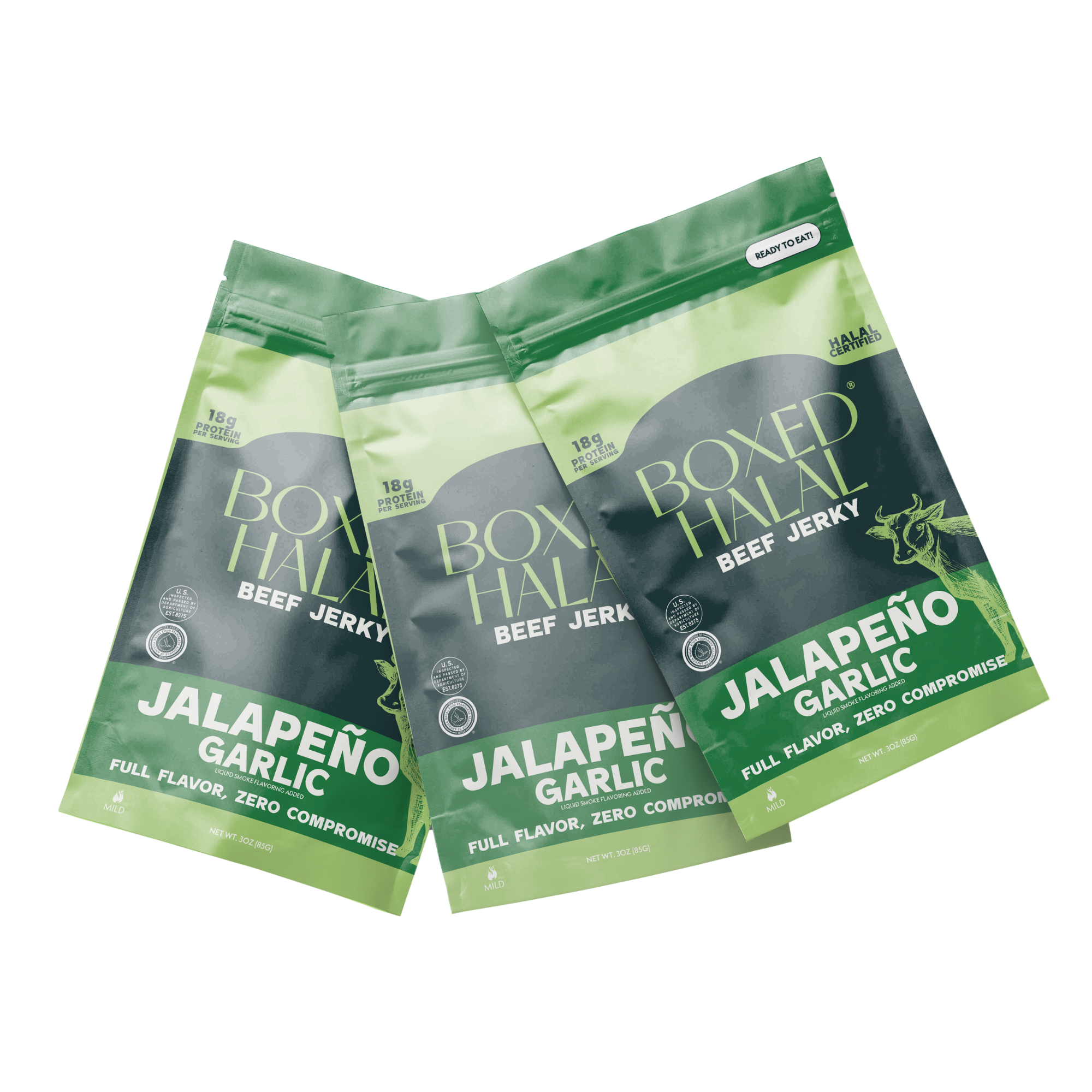 Beef Jerky Jalapeño Garlic Pack