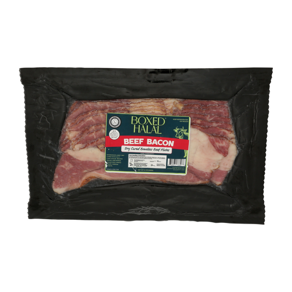 Halal Beef Breakfast Bacon Slices