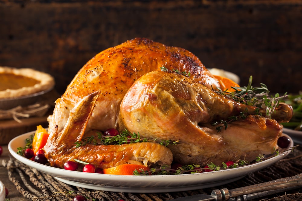 Whole Thanksgiving turkey