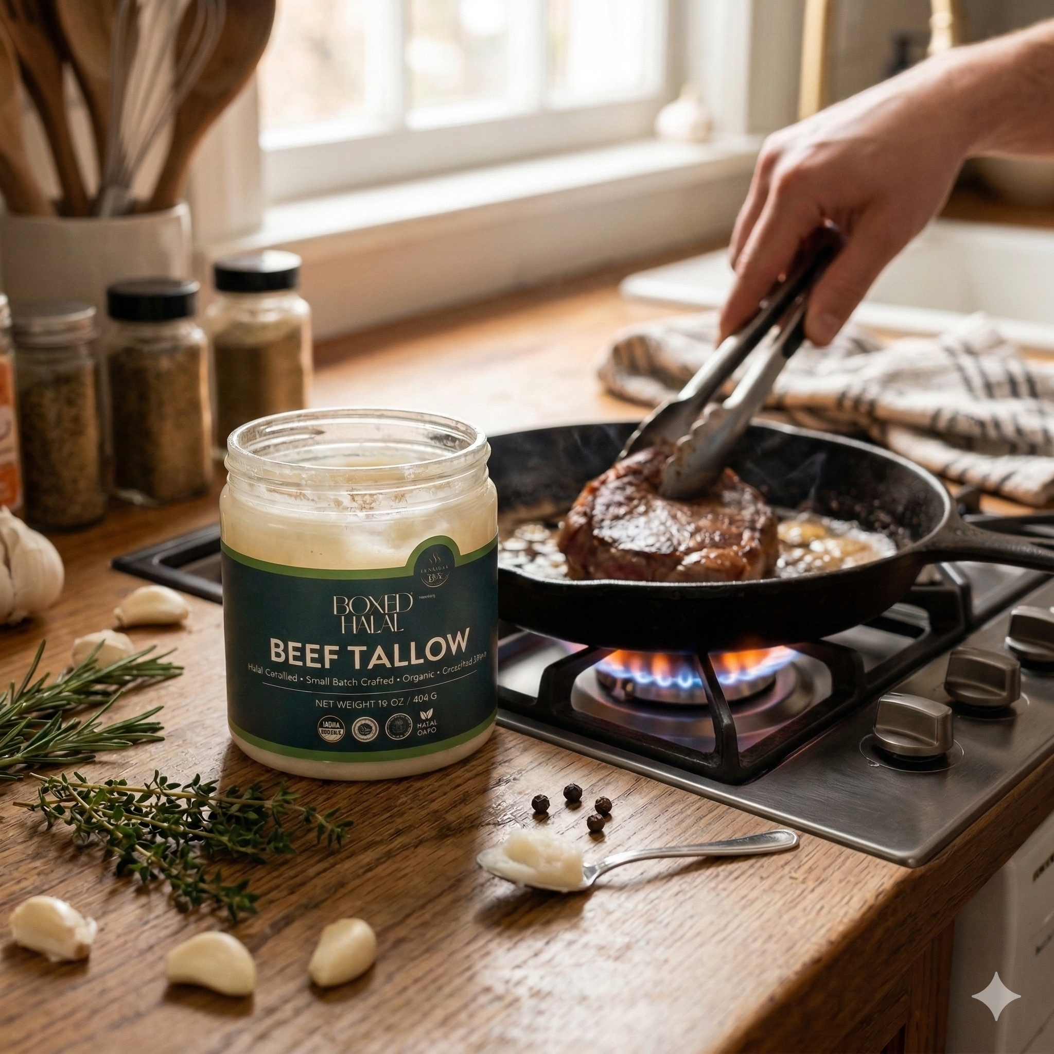Organic Halal Beef Tallow