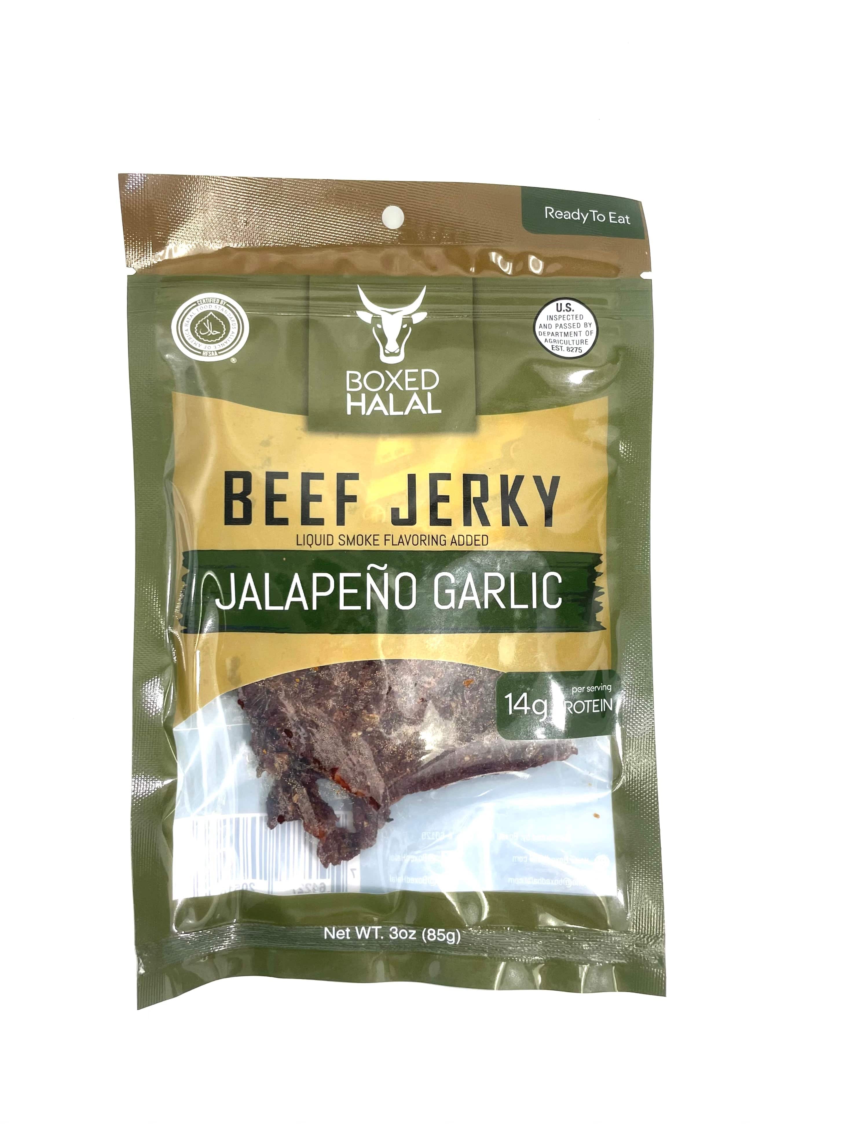 Beef Jerky Jalapeño Garlic Pack