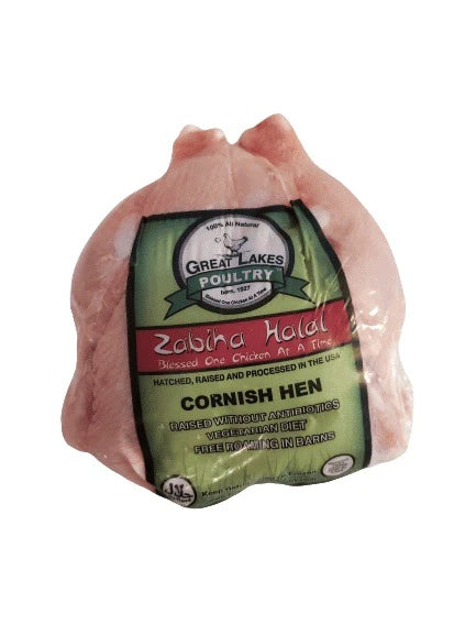 Halal Cornish Hen