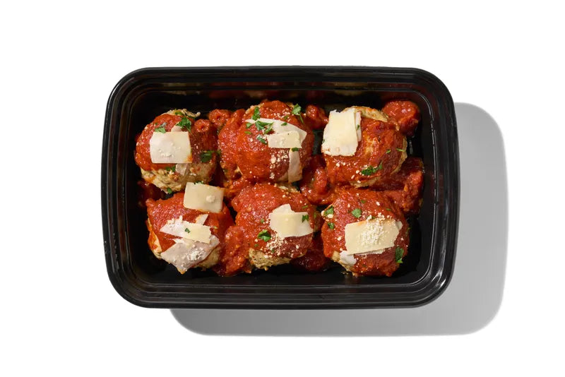 Halal Chicken Meatballs Meal