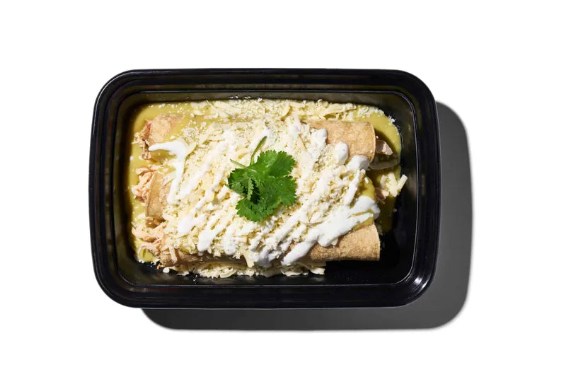 Halal Enchiladas Verdes Meal