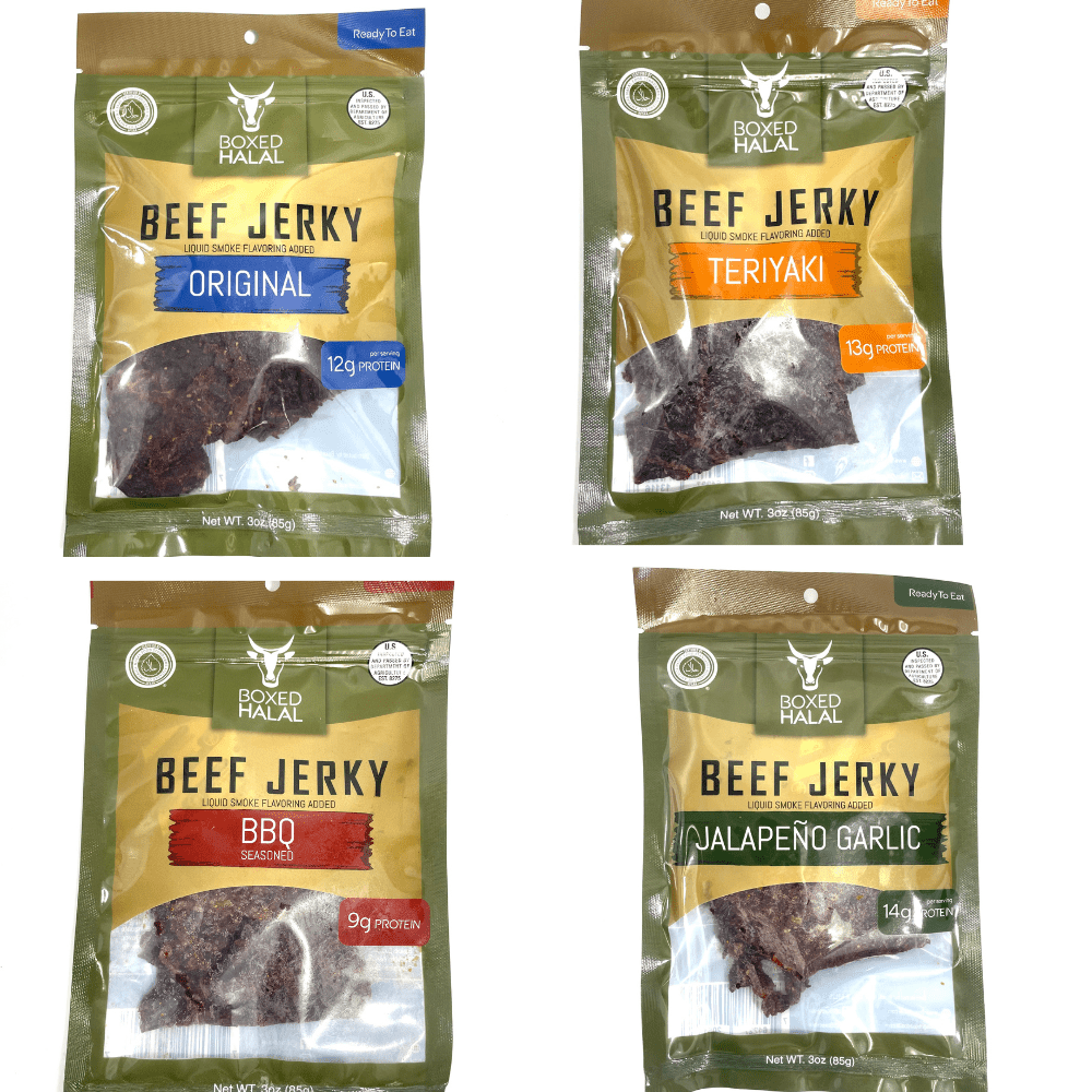 Beef Jerky Bundle - Boxed Halal
