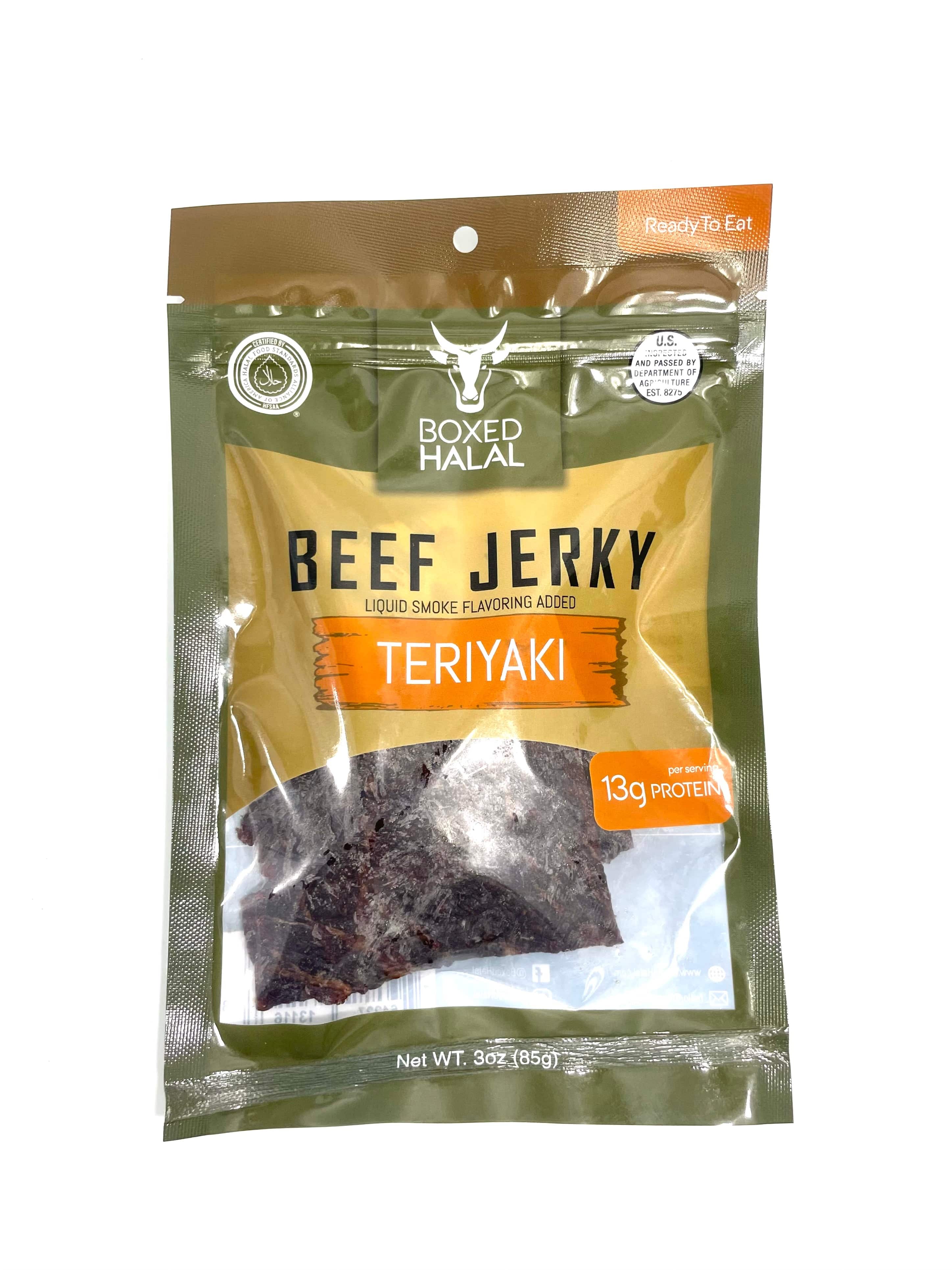 Halal Beef Jerky - 4 NEW Flavors! - Boxed Halal